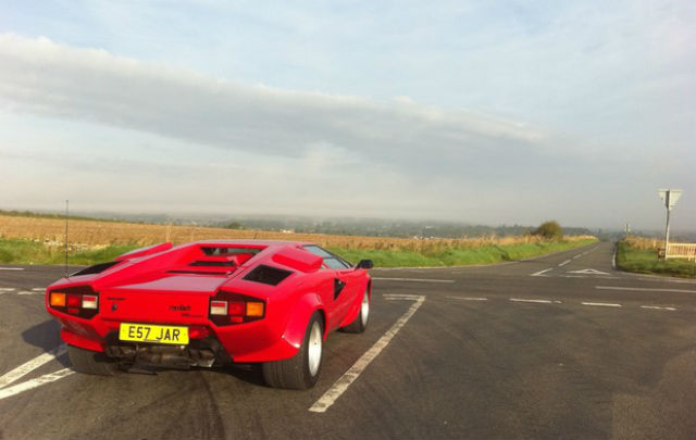 “Harry's Garage: Shows Off Lamborghini Countach”  