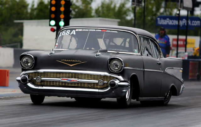 “The Beast & Evil Twin” Chevy 1957: Dua Monster Drag Week 2014”  