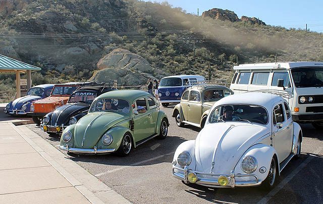 Turing Jarak Jauh, 78 Volkswagen Klasik Padati Tortilla Flats  