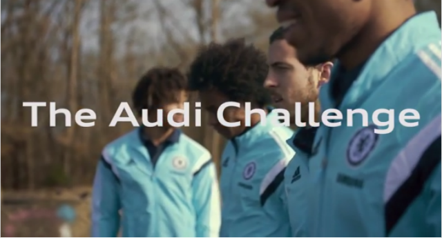 Cara Superstar Chelsea dan Audi Supercar Bersenang-senang  