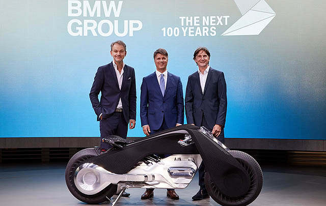 Inilah Wujud Futuristik BMW Motorrad Vision Next 100  
