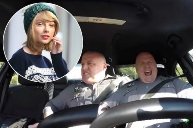 Ketika Pak Polisi Keranjingan Taylor Swift  