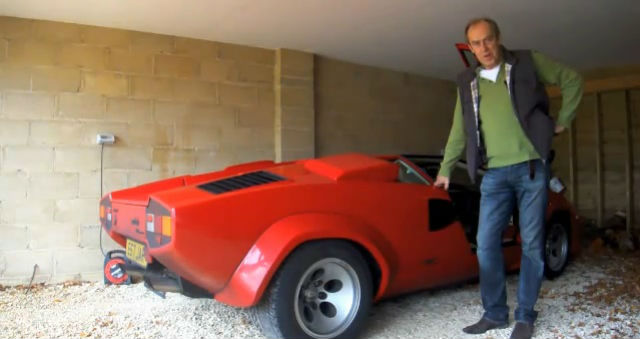 “Harry's Garage: Shows Off Lamborghini Countach”  