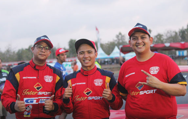 Intersport Drift Team Penuhi Target di ‘Pertamax Motorsport Super Drift 2017'  