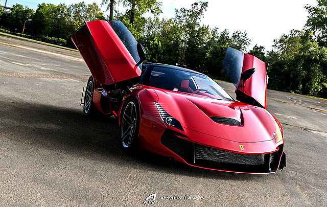 Rendering: Inikah Generasi Baru Penerus LaFerrari?  