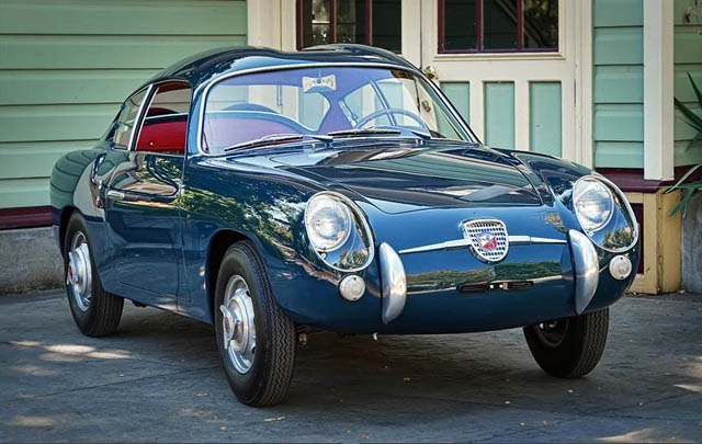 Klasik dan Langka: Fiat Abarth 750 Zagato Coupe 1956  