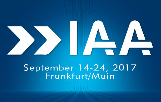 IAA 2017, September 12 - 24, Frankfurt  