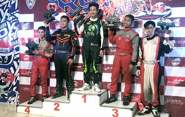 Prassetyo Hardja Juara Kejurnas Karting 2018 Seri Kedua  