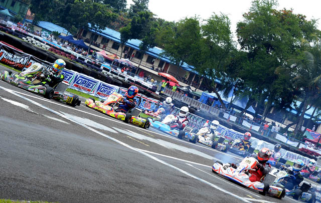 Prassetyo Hardja Juara Kejurnas Karting 2018 Seri Kedua  