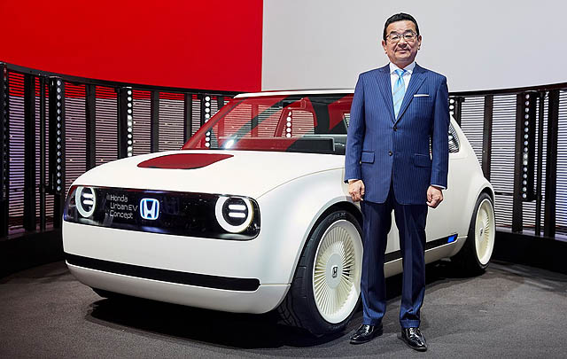 Honda Urban EV Concept, 'City Car' Masa Depan Bergaya Retro  