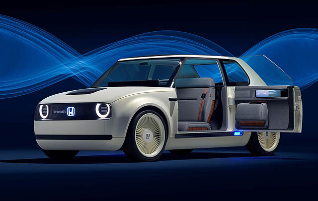 Honda Urban EV Concept, 'City Car' Masa Depan Bergaya Retro  