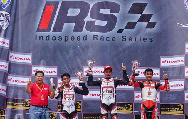 Seri Pembuka IRS 2018, Pebalap ART Raih Podium Pertama Kelas 250cc Sport  