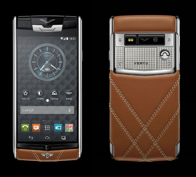 “Vertu for Bentley”: Smartphone Premium US$ 16.000  