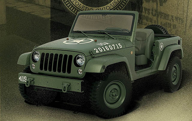 Jeep Wrangler 75th Salute Concept Diluncurkan  