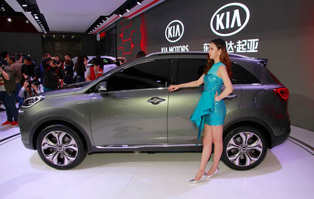 Kia KX3 Concept Debut di Guangzhou Motor Show 2014  