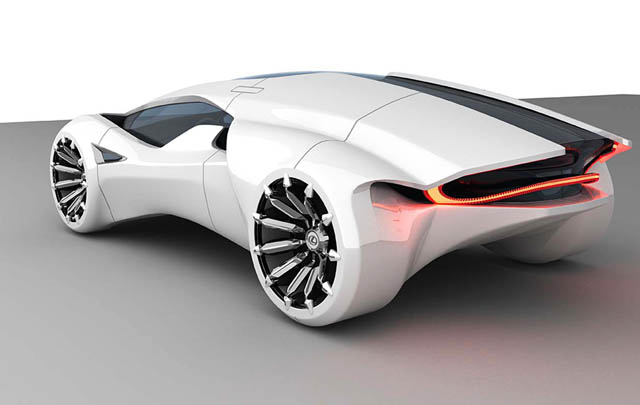 Lexus Kunai Concept, Sportscar Futuristik untuk Keluarga 
