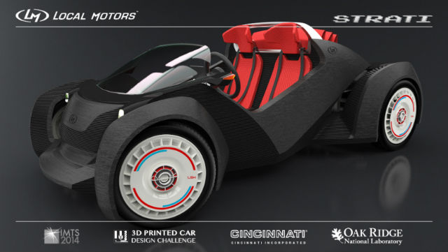 Strati: Mobil “3D Printed” Pertama di Dunia  