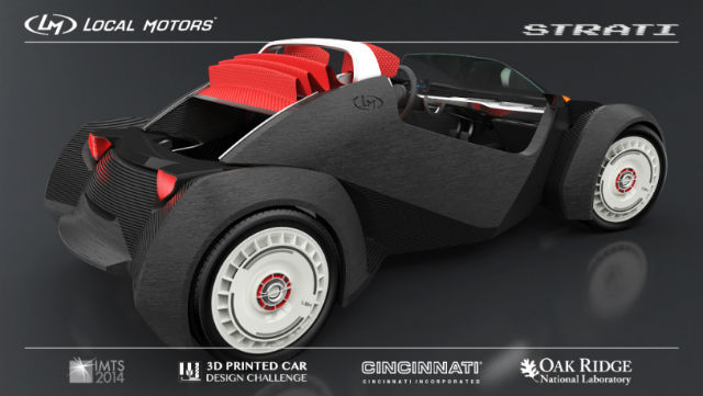 Strati: Mobil “3D Printed” Pertama di Dunia  