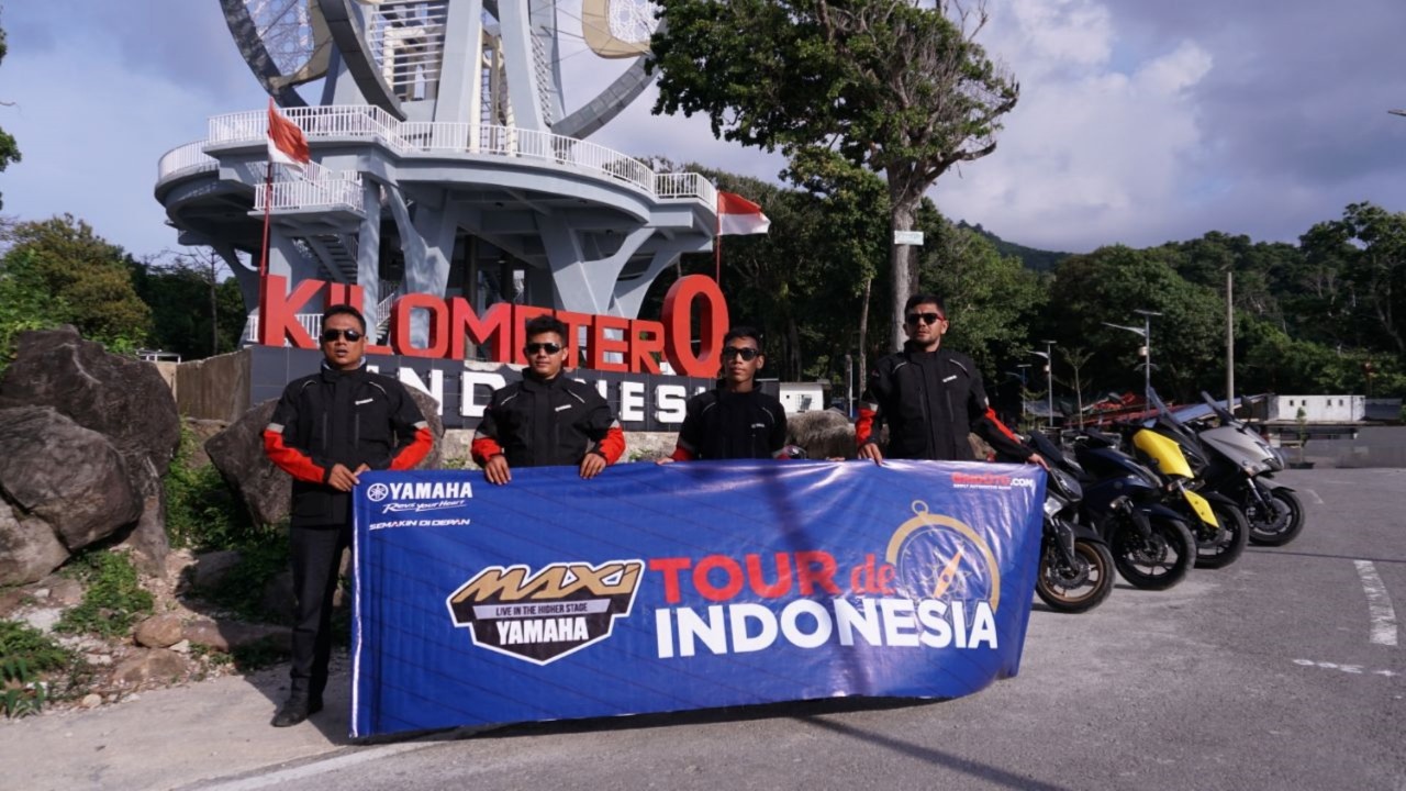 Maxi Yamaha Jelajahi Keindahan Indonesia, Ini Rutenya!  