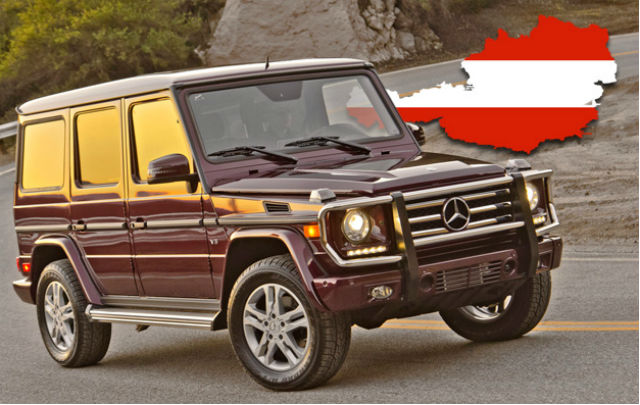 10. Mercedes-Benz G-Class  