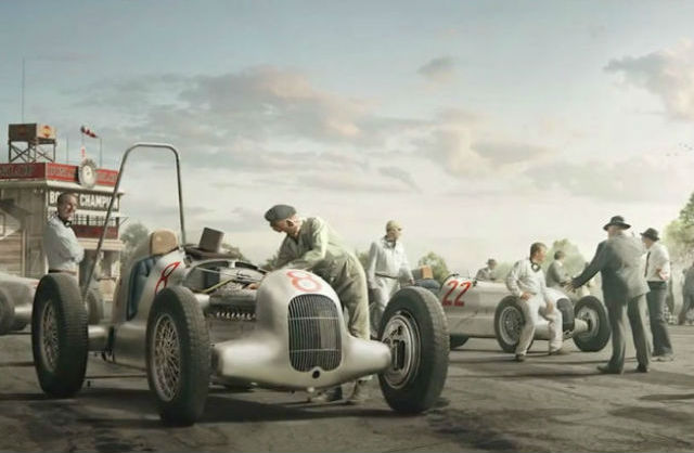 80 Tahun Silver Arrows, Karya Para Seniman Digital  