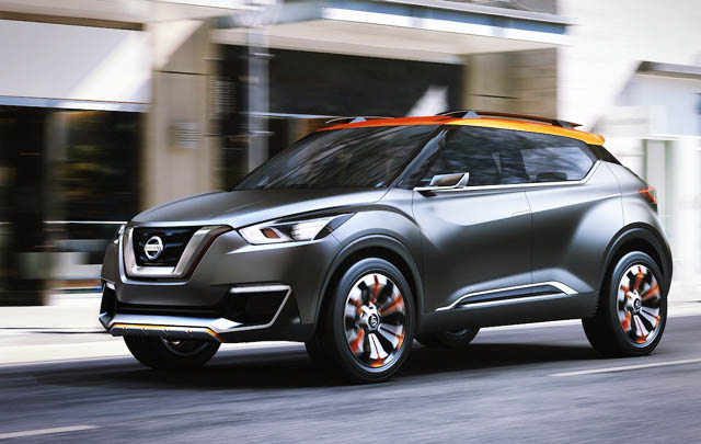 Nissan Kicks Concept Debut di Sao Paulo 2014  