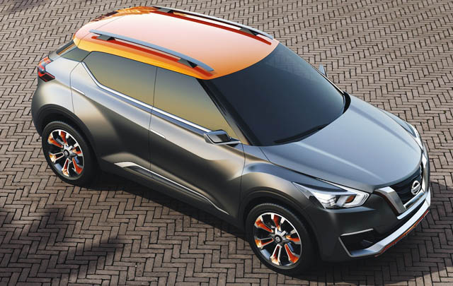 Nissan Kicks Concept Debut di Sao Paulo 2014  