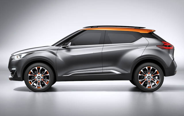 Nissan Kicks Concept Debut di Sao Paulo 2014  