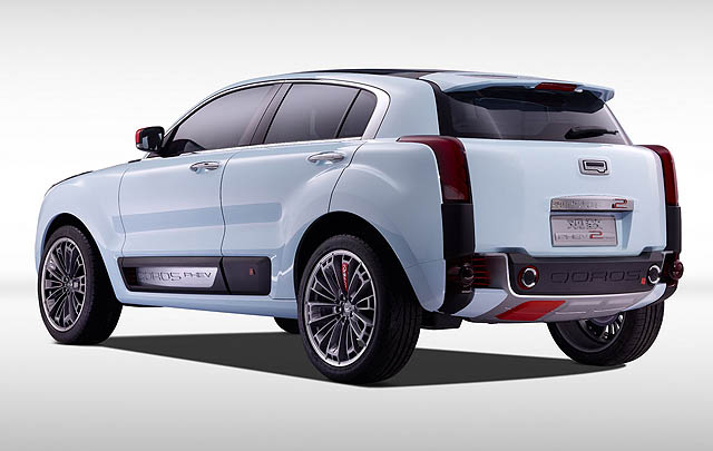 Uniknya Qoros 2 SUV PHEV Concept di Shanghai Auto Show  