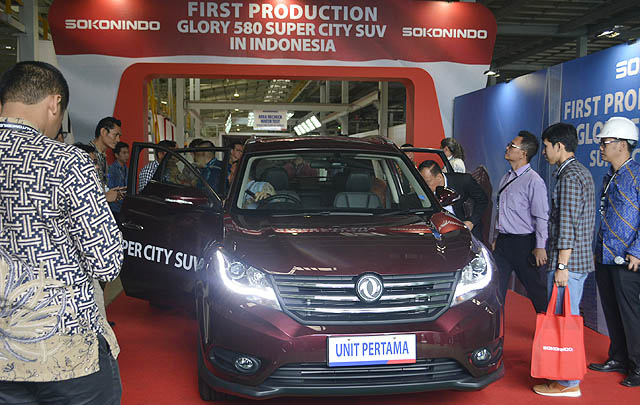 Sokon Glory 580 Siap Tantang Pasar SUV Indonesia  