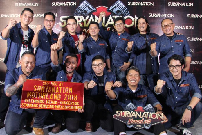 ‘Live to Inspire’, Suryanation Motorland Siap Hentak Tujuh Kota Indonesia  