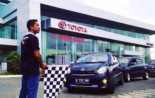 Toyota Agya di Bekasi Gelar ‘Bersama Kita Bahagya’  