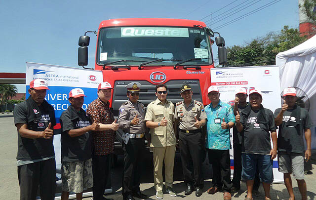 UD Trucks Gelar Program Apresiasi Pengemudi Truk di Pasuruan  