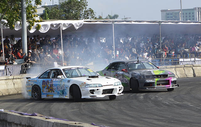 Barisan Drifter Top 'Berlaga' di Seri I Asian Drifting Grand Prix  