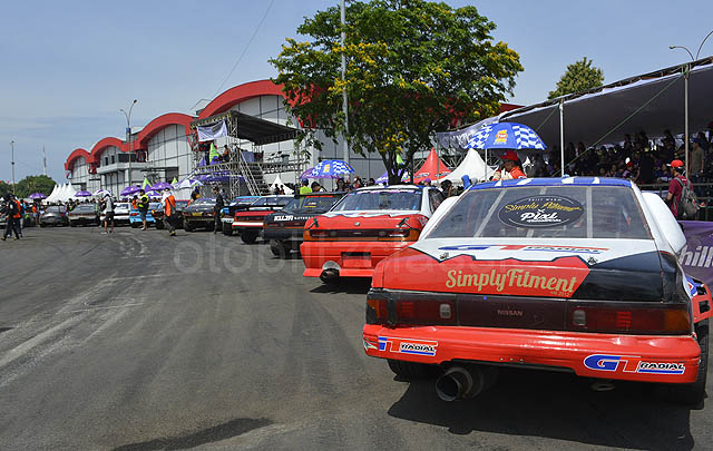 Barisan Drifter Top 'Berlaga' di Seri I Asian Drifting Grand Prix  