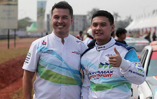 Pertarungan Ketat, Aldio Oekon Geser Radityo di ETCC 2000 Master  