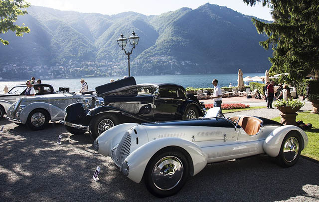 Alfa Romeo 6C Unik Raih Piala Emas di Villa d'Este 2014  