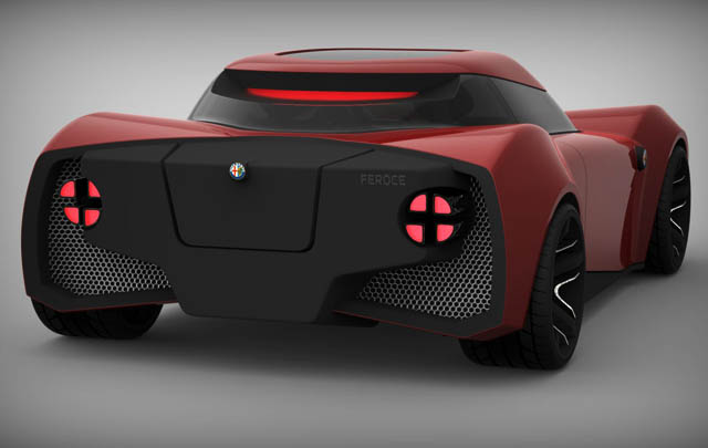 Alfa Romeo Feroce Concept, Si 'Gahar' Berbodi Lebar 