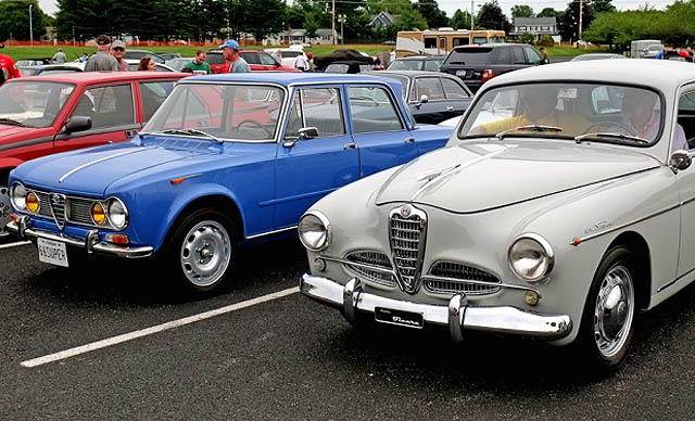 Puluhan Alfa Romeo Padati 'Alfamiglia Nordfest' di Warwick