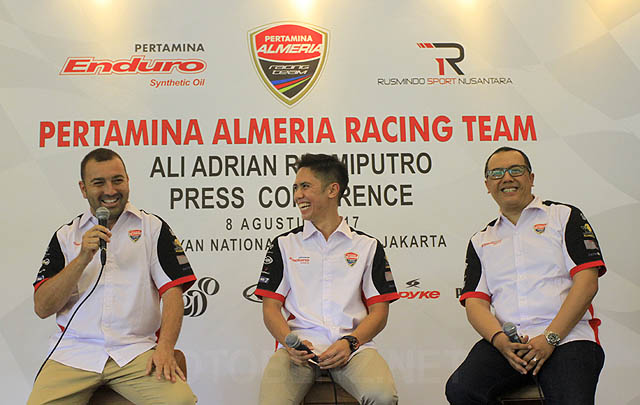 Ali Adrian Terus Tingkatkan Prestasi di Sisa Seri World Supersport 300  