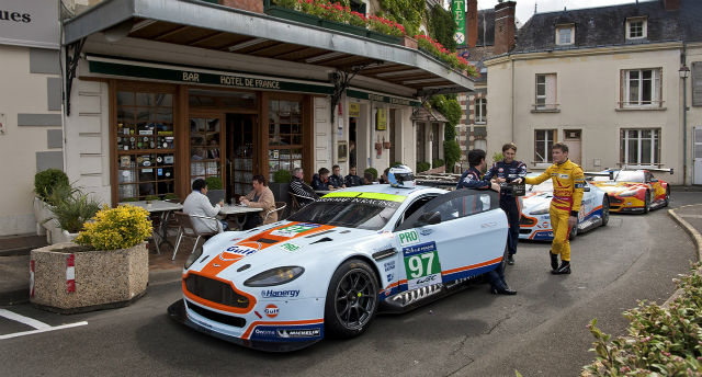 Napak Tilas Aston Martin Racing di Hotel de France  