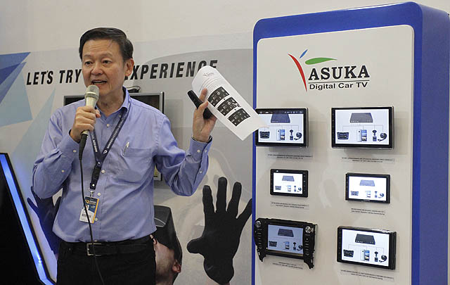 Asuka Car TV, Teknologi Mobile TV Canggih Hadir di GIIAS 2017  