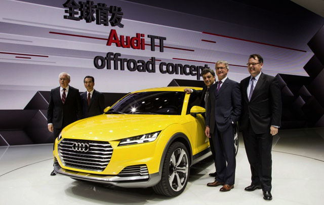 Audi TT Offroad Concept Tampil di Beijing Auto Show  