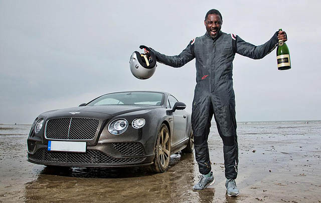 Bentley & Idris Elba Pecahkan Rekor Kecepatan di Inggris
