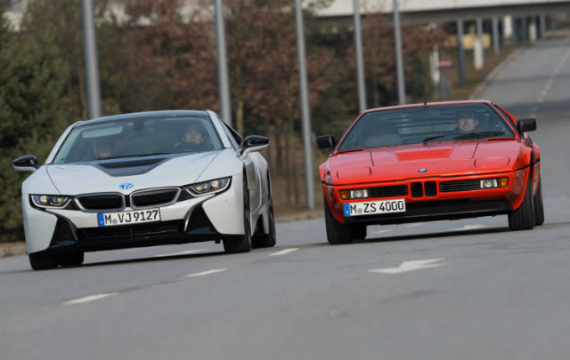 Reuni: BMW i8 dan M1 dalam “Mid-Engined Bavarian”  