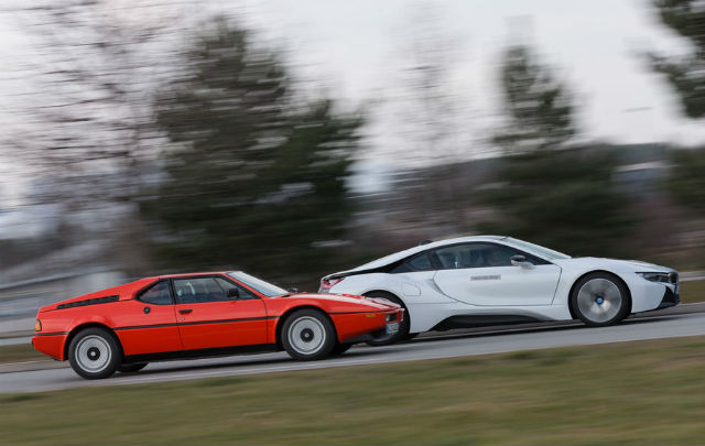 Reuni: BMW i8 dan M1 dalam “Mid-Engined Bavarian”  