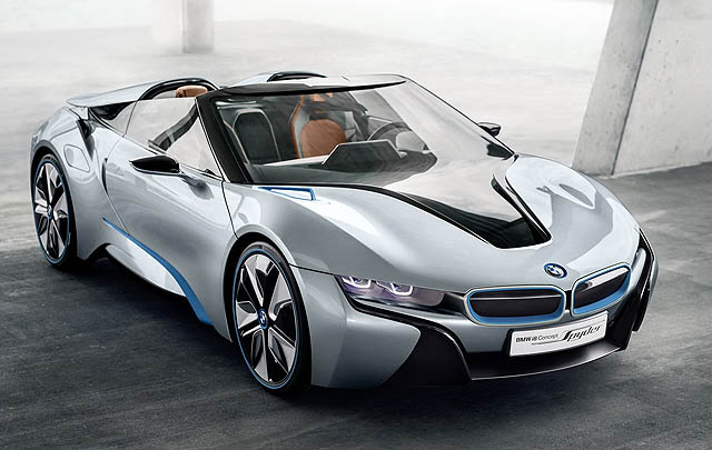 BMW Siap Hadirkan Versi Produksi i8 Spyder  