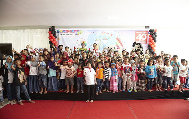 PT Bridgestone Tire Indonesia Rayakan Hari Jadi ke-40