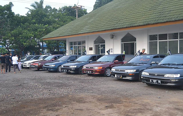 Ratusan Member Hadiri Deklarasi Corolla AE-101 Community Indonesia