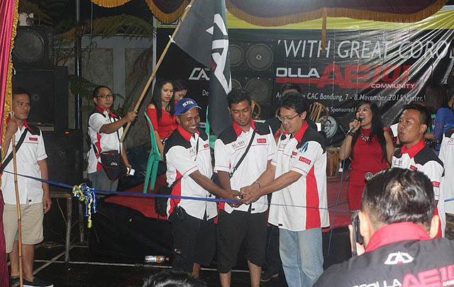 Ratusan Member Hadiri Deklarasi Corolla AE-101 Community Indonesia